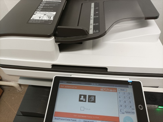 Photocopying, printing and scanning at the university